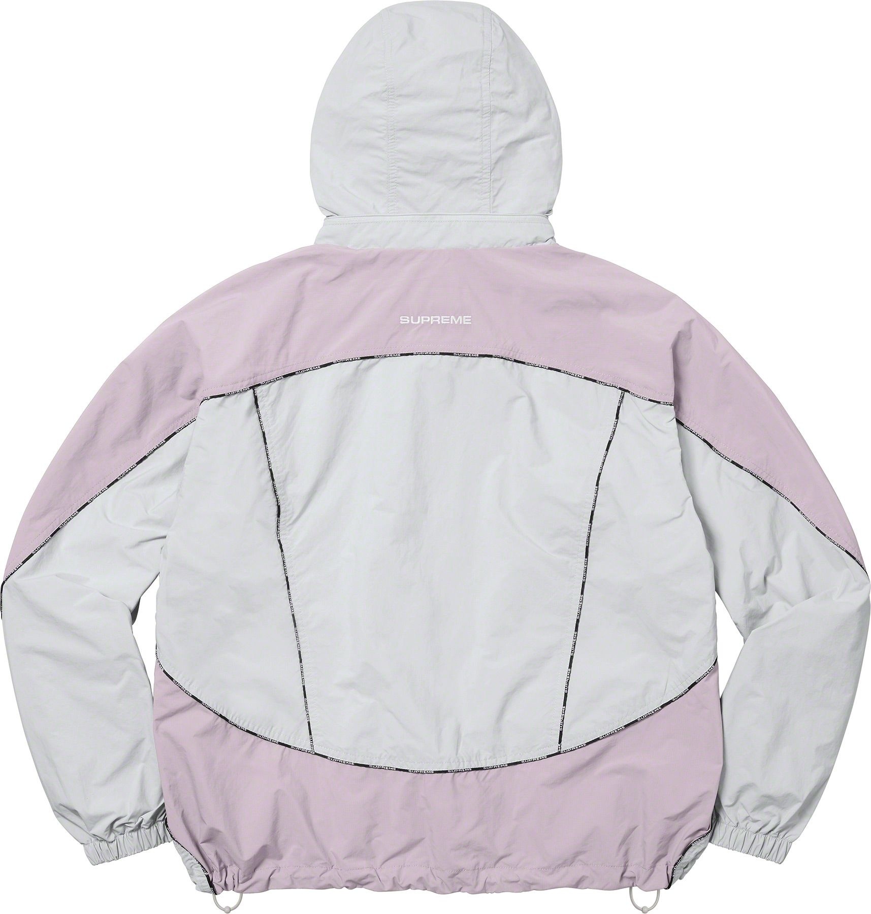 Logo Piping Hooded Track Jacket view 34